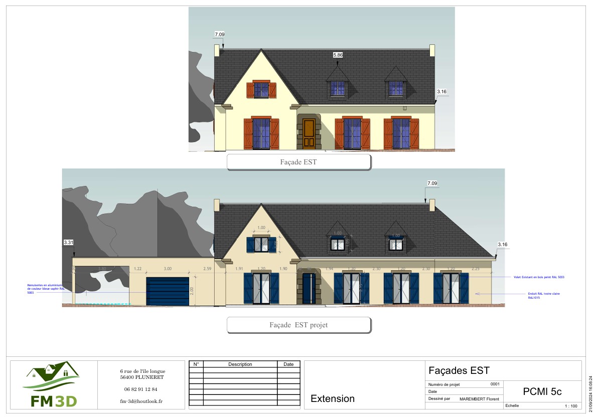 rendu maison individuelle